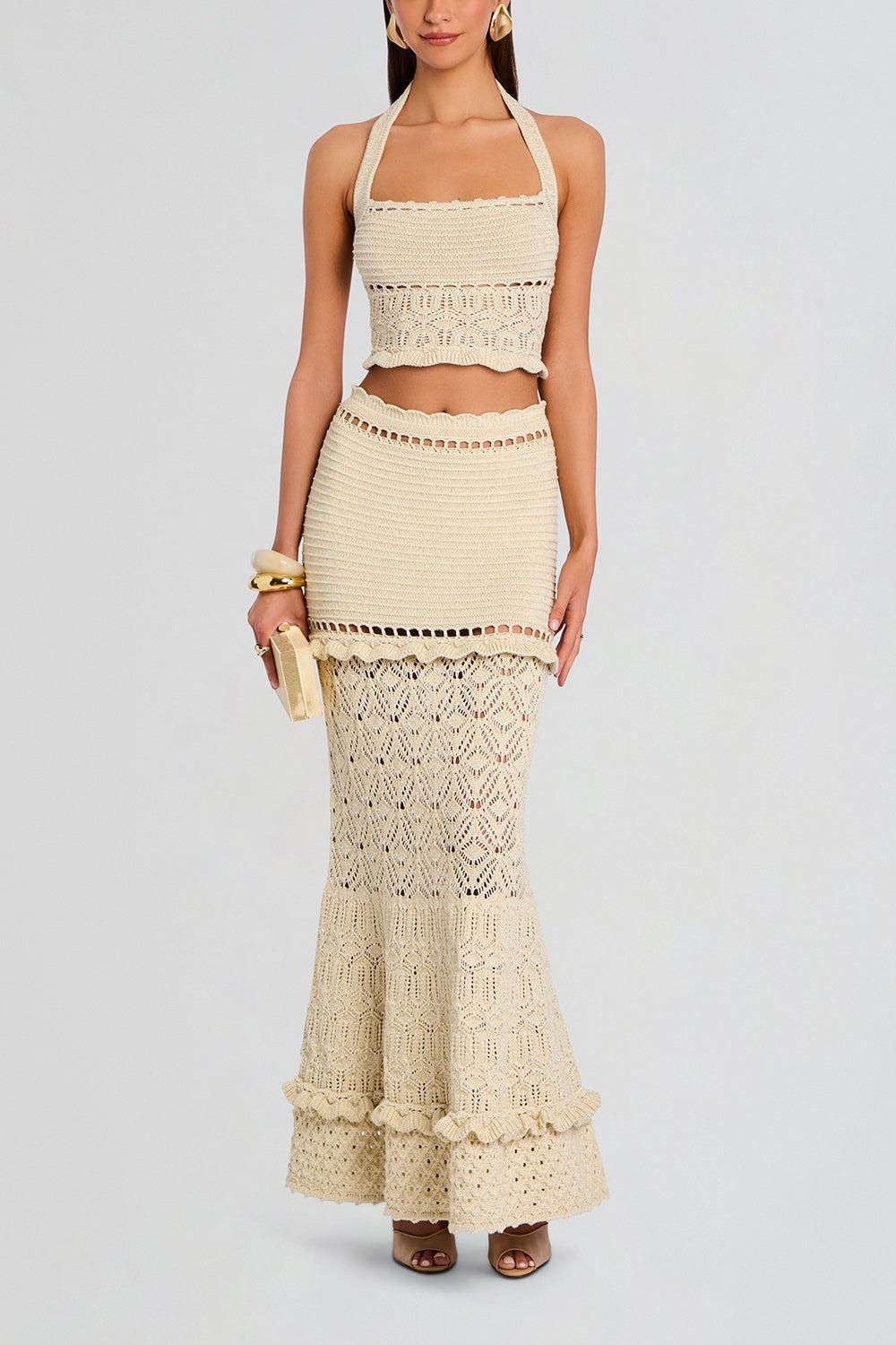 Magdalena Crochet Skirt - 2
