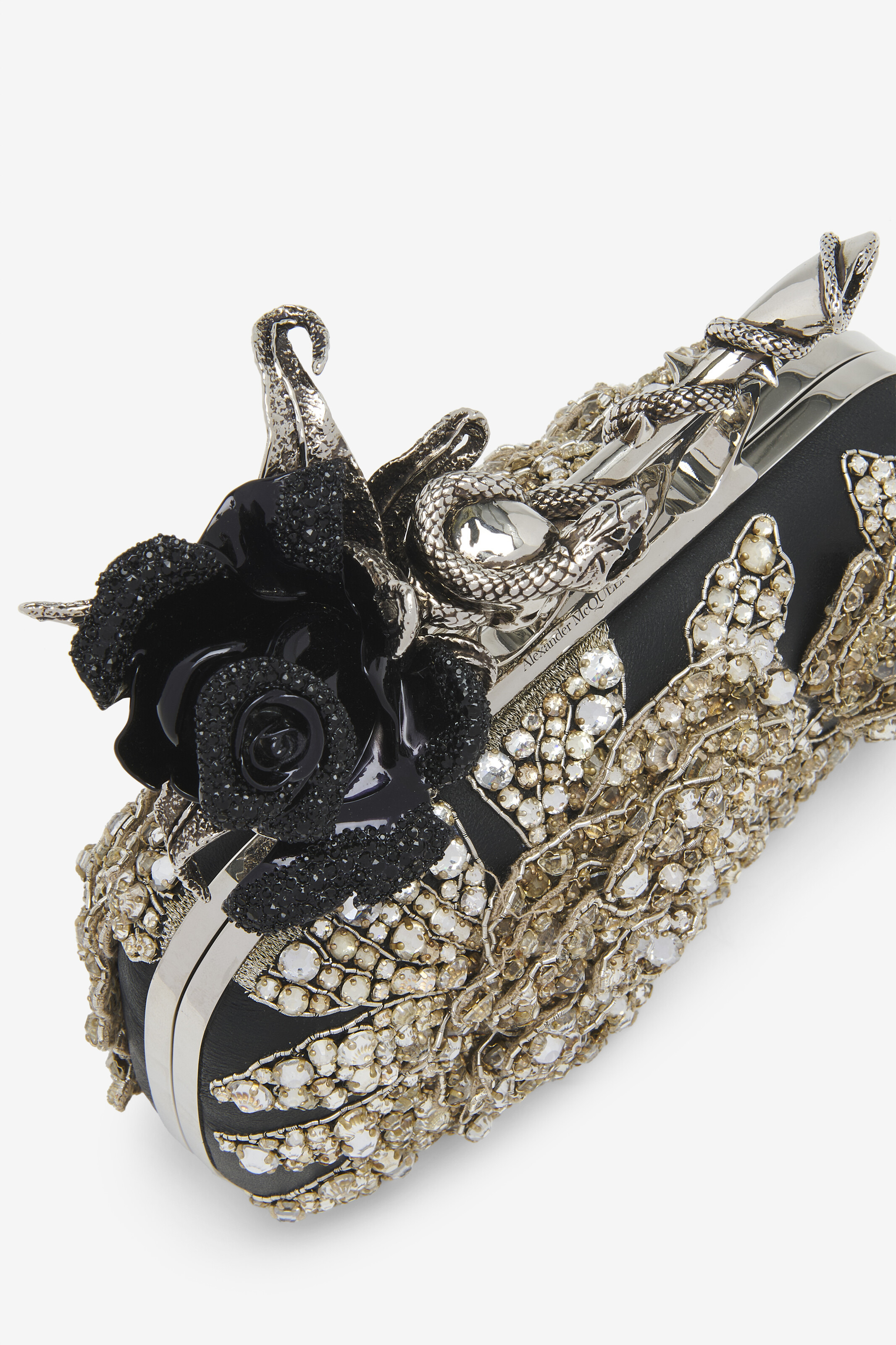 Rose & Snake Knuckle Clutch - 5