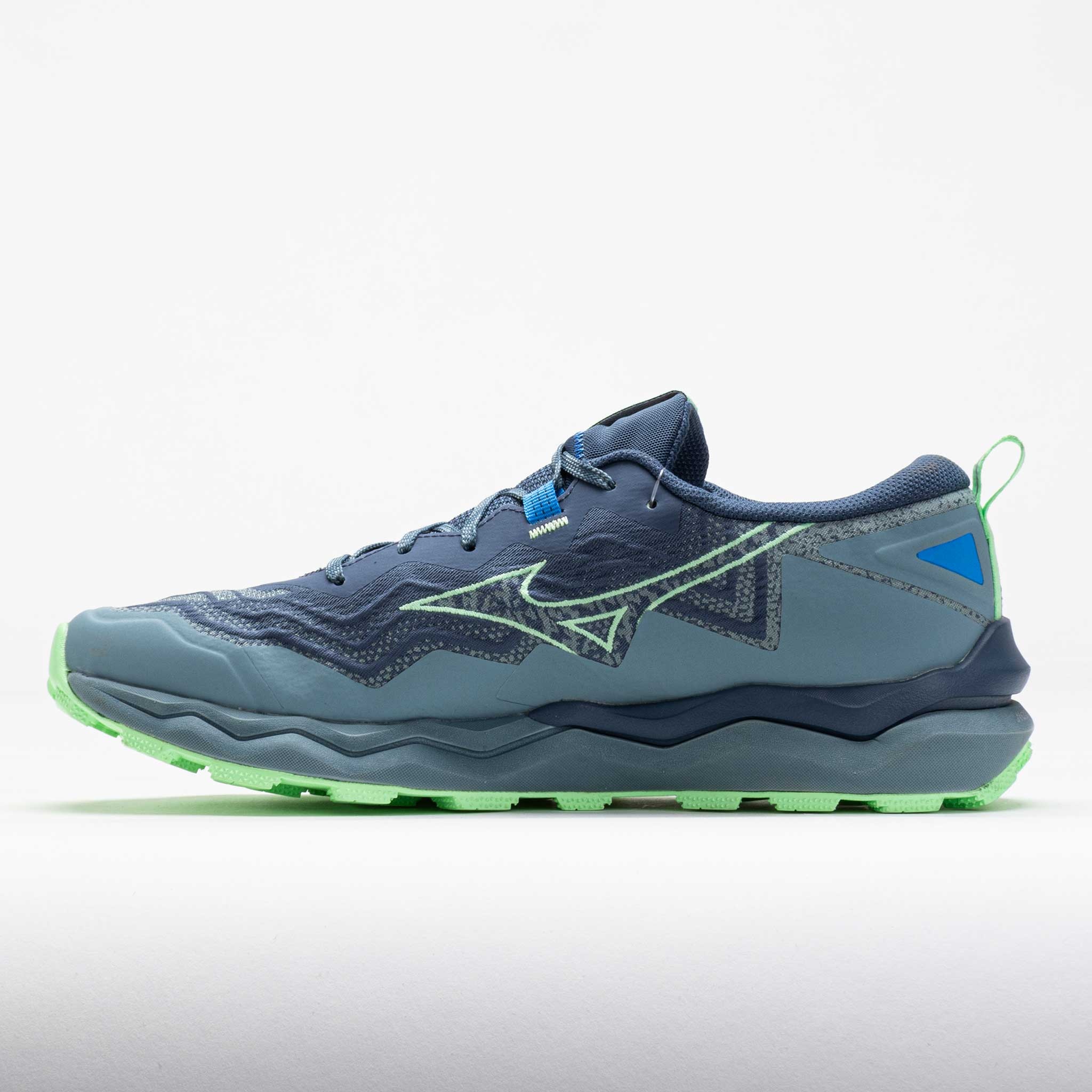 Mizuno Wave Daichi 9 Men's Vintage Indigo/Neo Mint - 2
