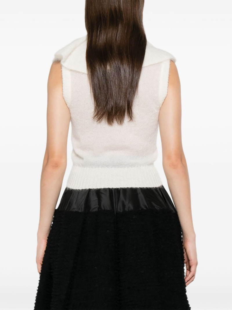 ruffled sleeveless top 4