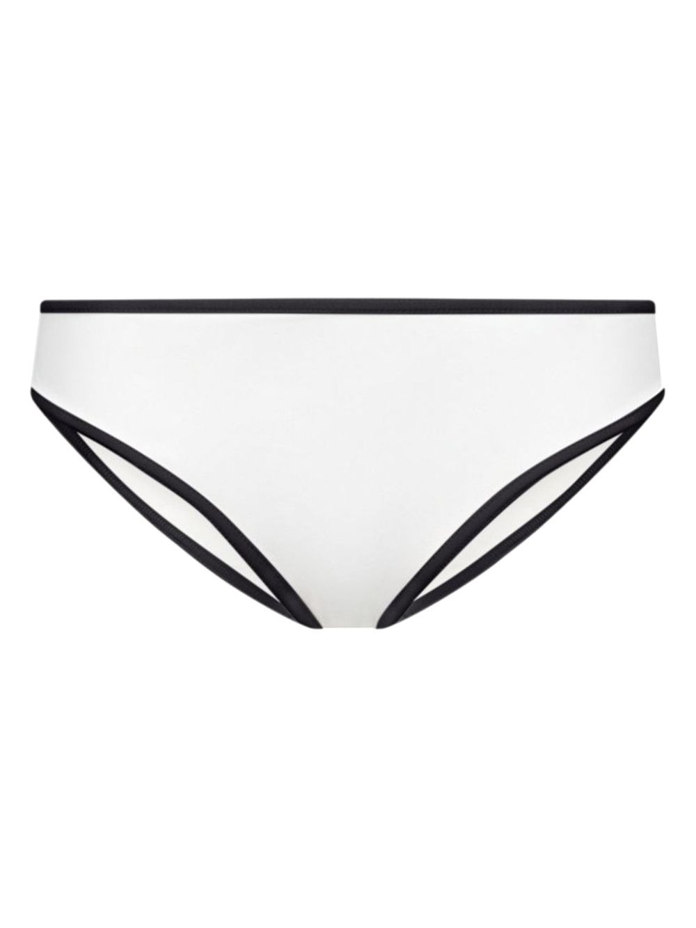 contrast-trim bikini bottom - 1