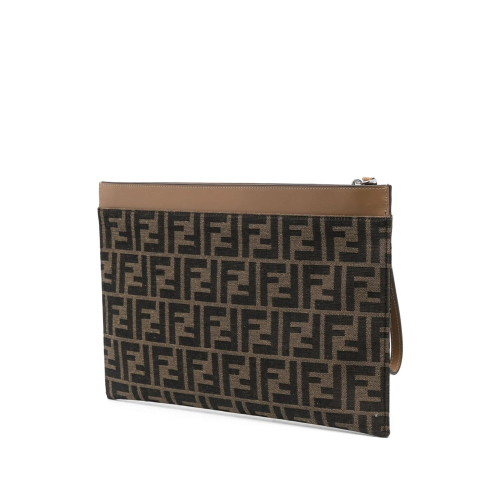 Fendi Brown Clutch Bags Men - 2