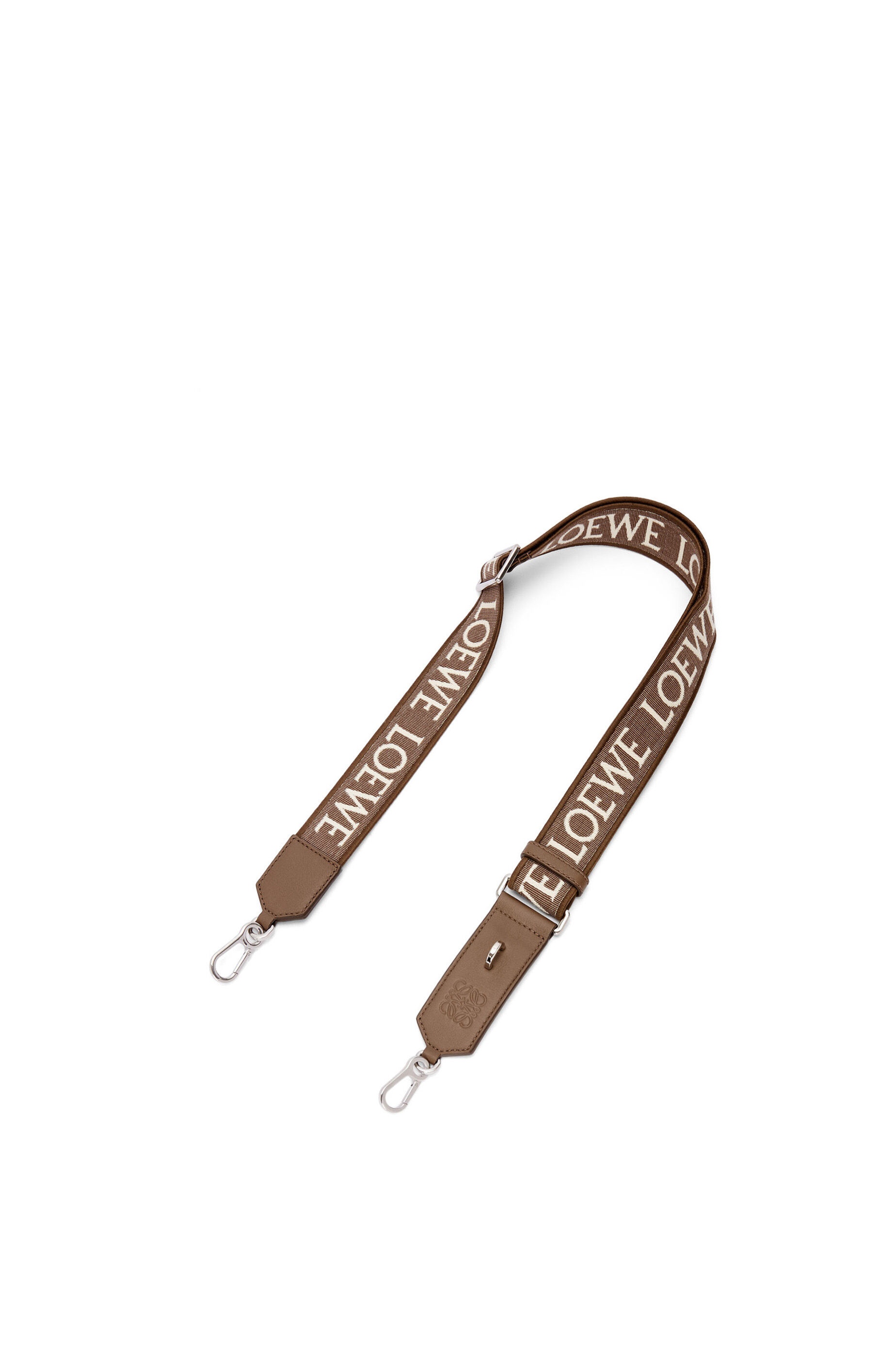 Anagram strap in jacquard and calfskin - 1