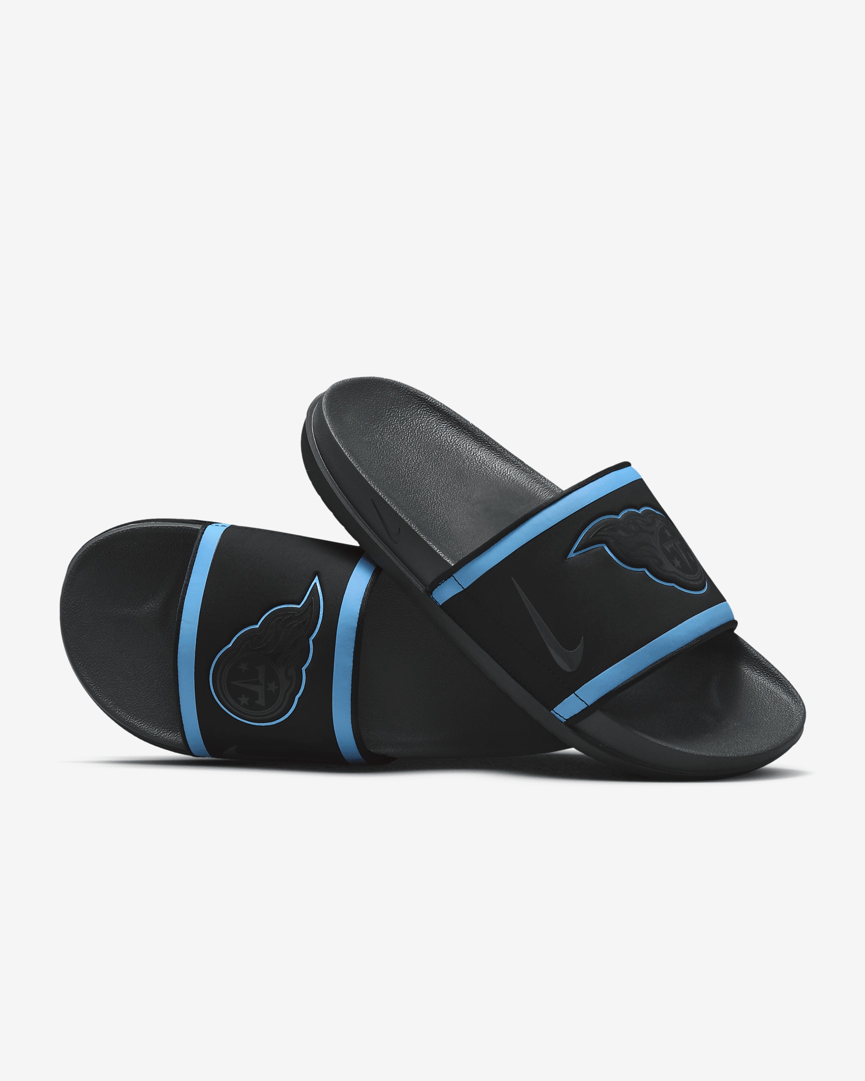 Nike Men's Offcourt (NFL Tennessee Titans) Slides - 1