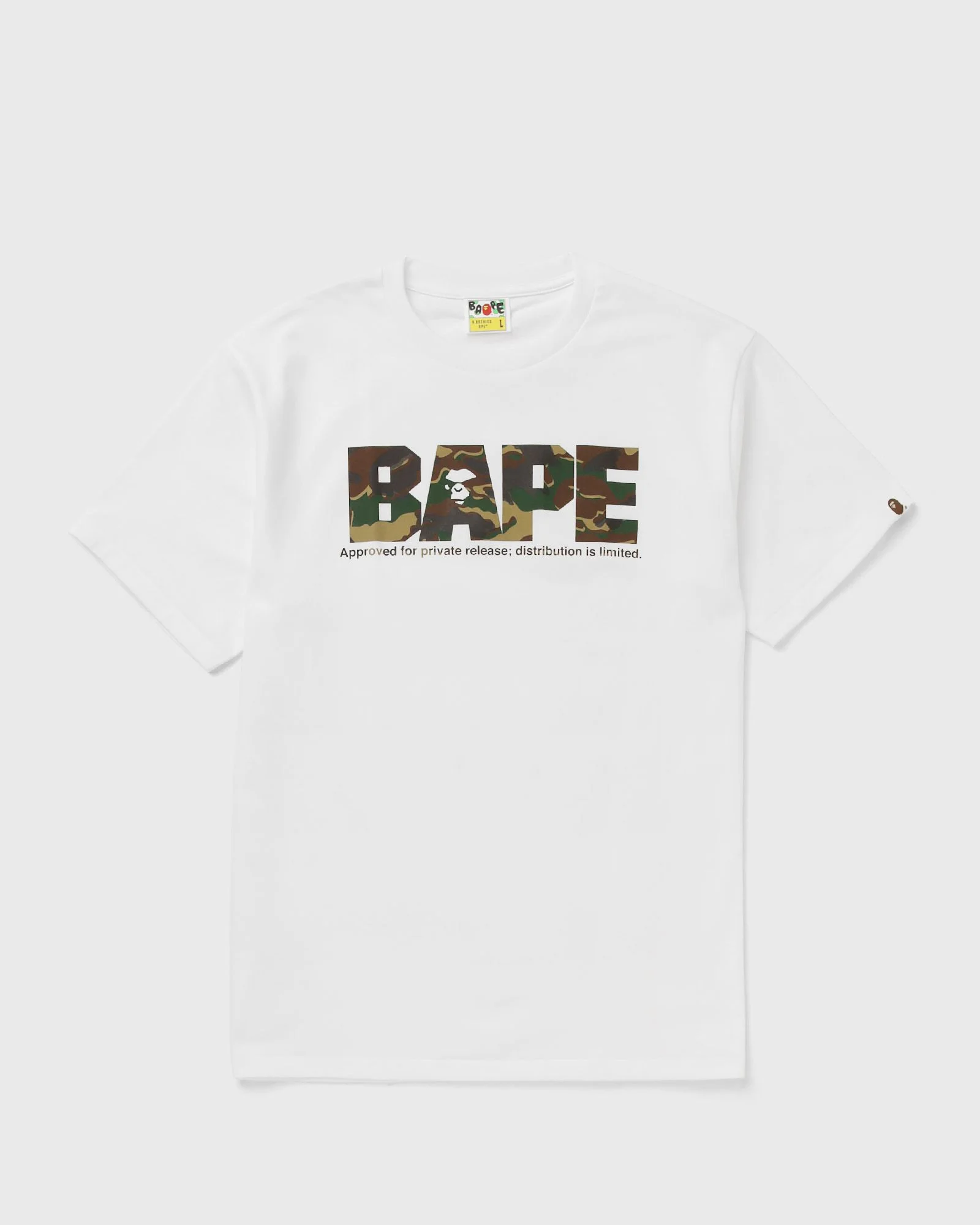 GLITCH WOODLAND CAMO ARMY BAPE TEE - 1