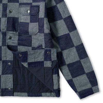 Universal Works Universal Works Patchwork Denim Coach Jacket outlook