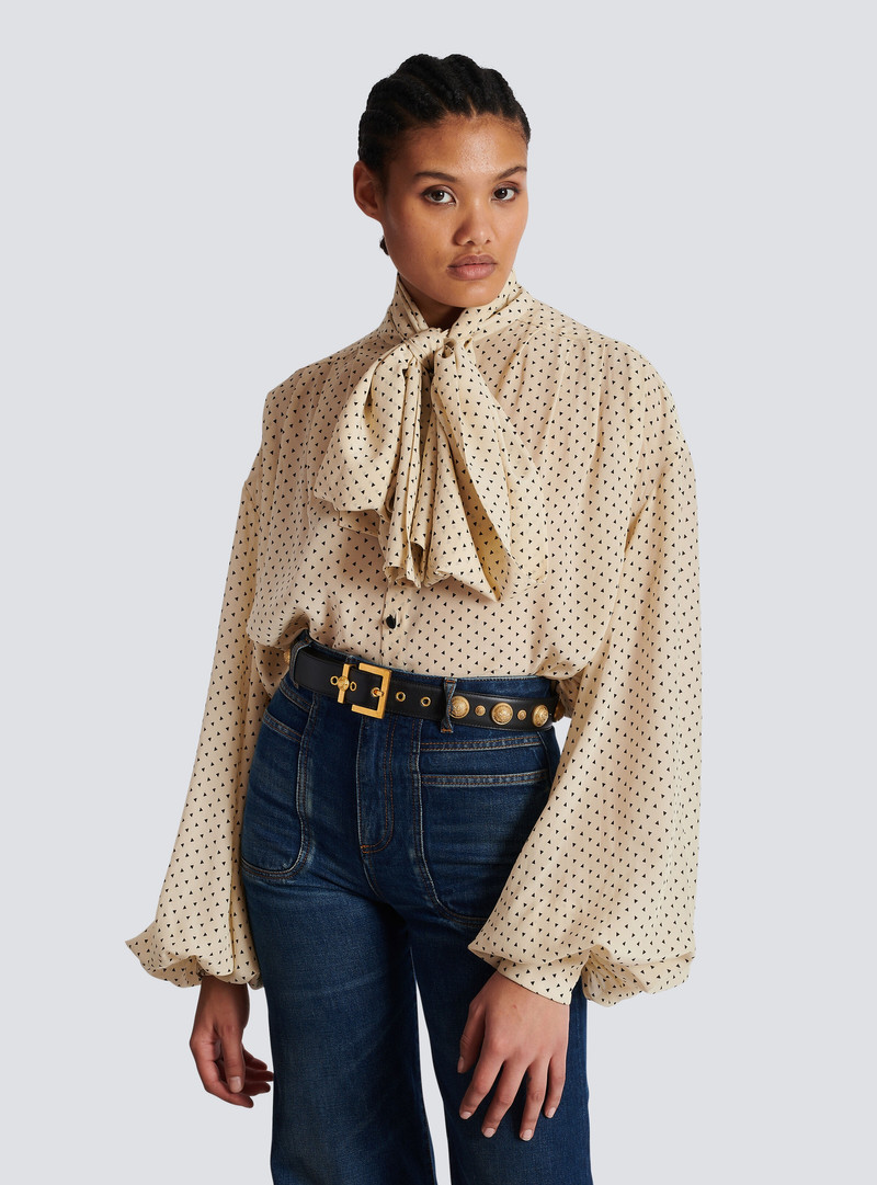 Balmain Leather 'Coin' belt outlook