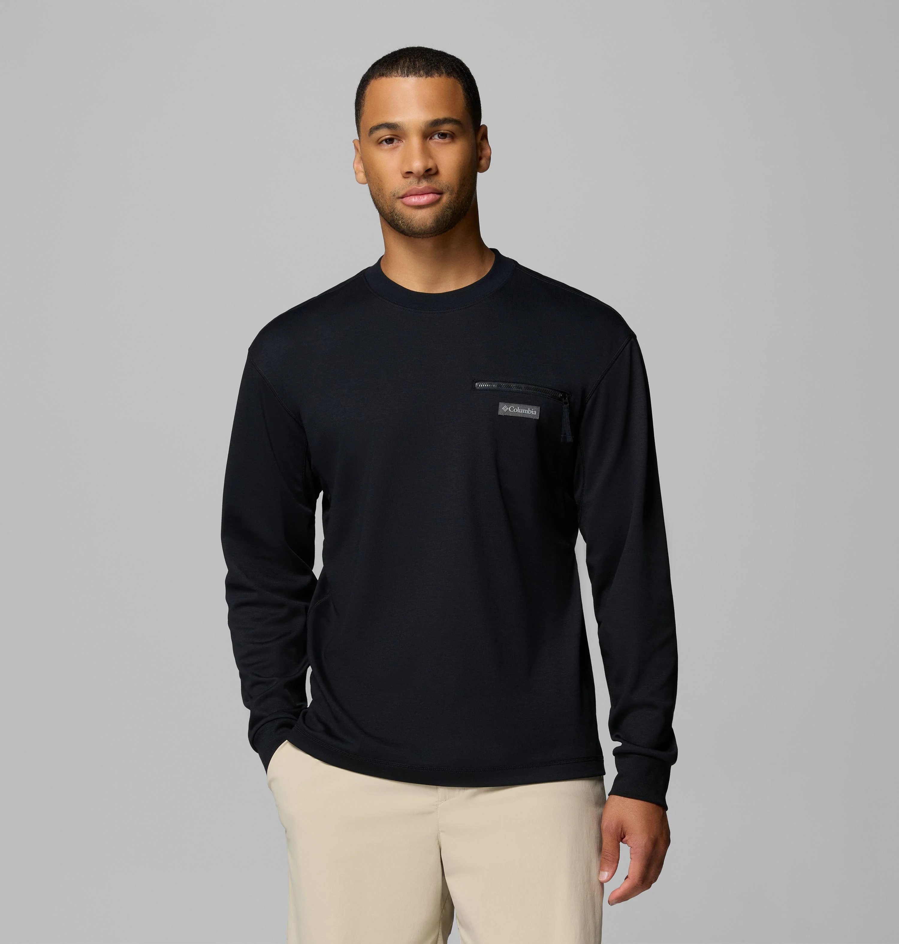Men's Echo Passage Long Sleeve Crew Shirt - 1