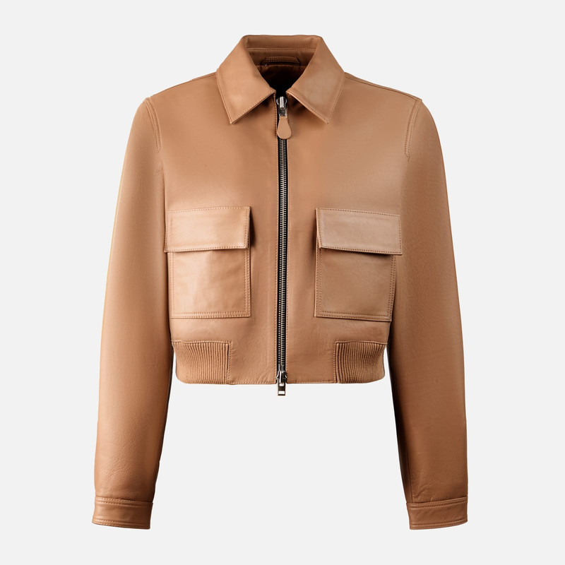 Jacket in nappa leather 1