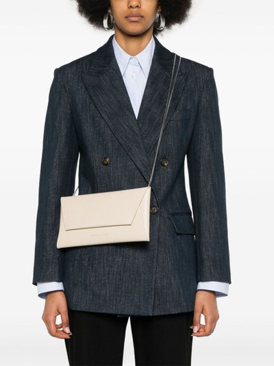 Brunello Cucinelli envelope leather shoulder bag outlook