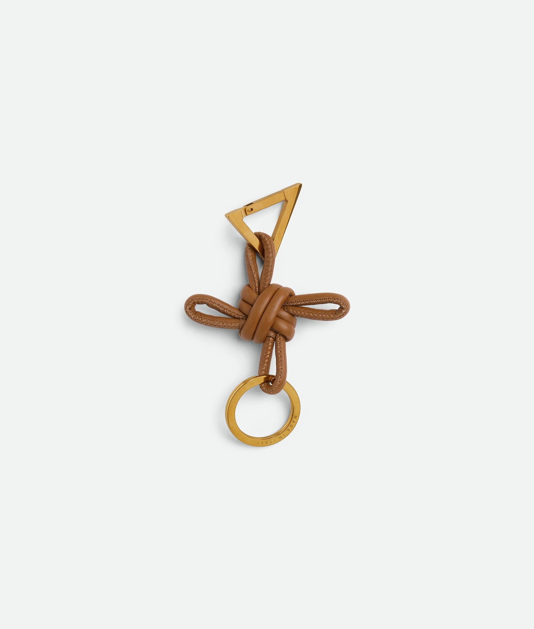 Bottega Veneta Triangle Key Ring | bottegaveneta | REVERSIBLE