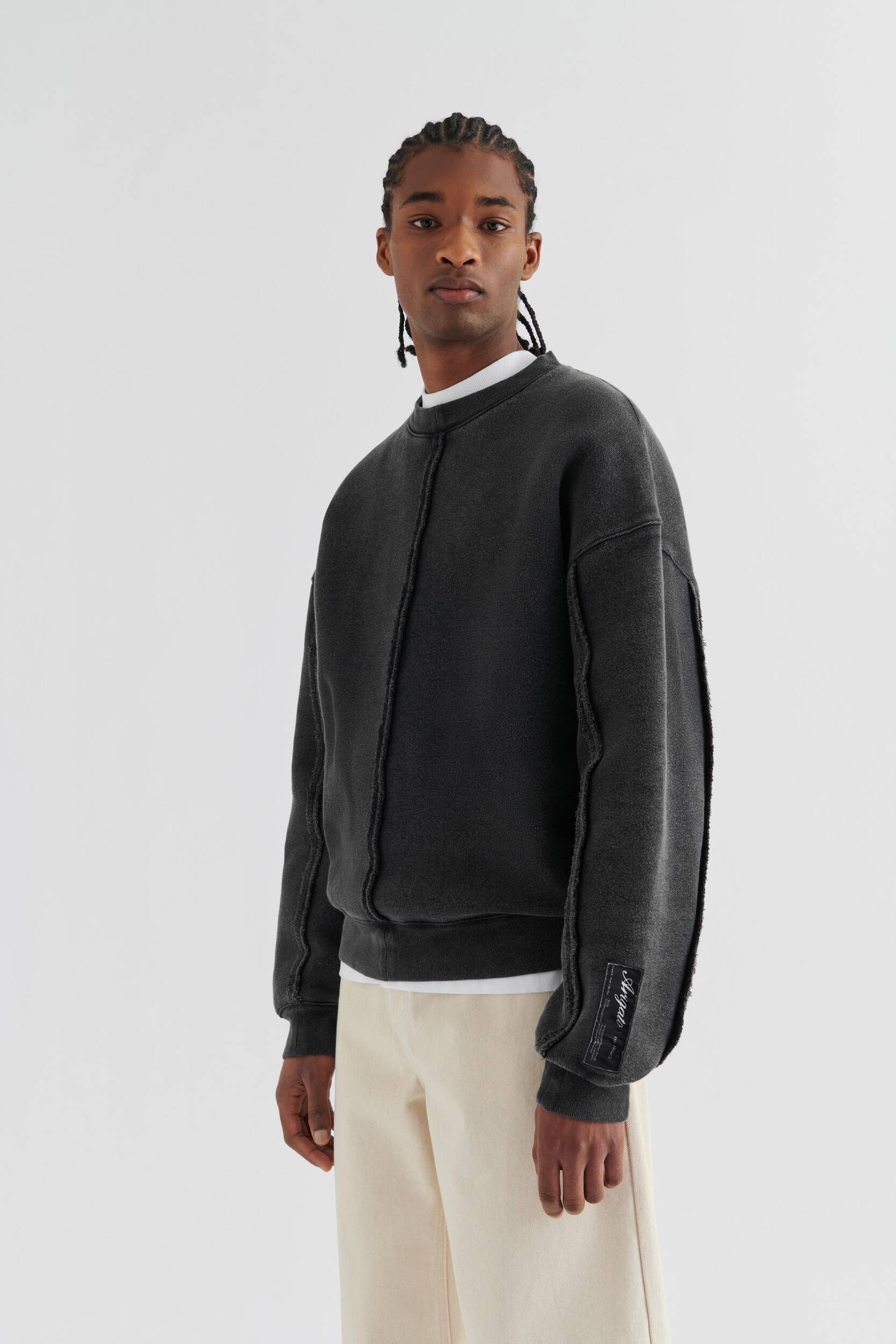 Chopped Oversized Sweatshirt - 6