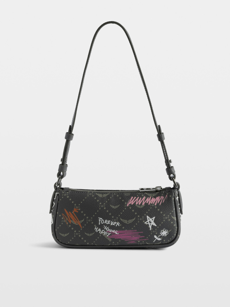 Zadig & Voltaire Z Pocket Monogram Tag Clutch outlook