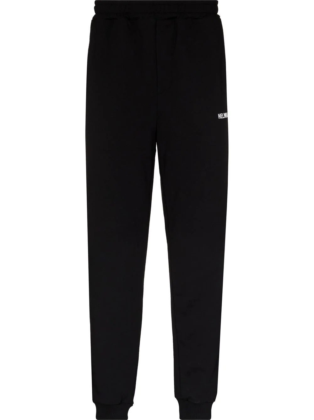 logo-print tapered track pants - 1