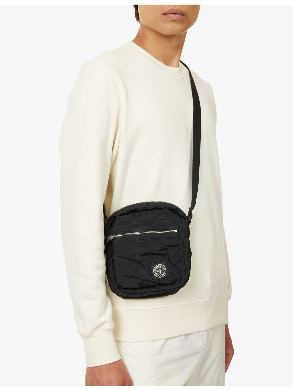 Brand-Patch Shell Cross Body Bag - 2