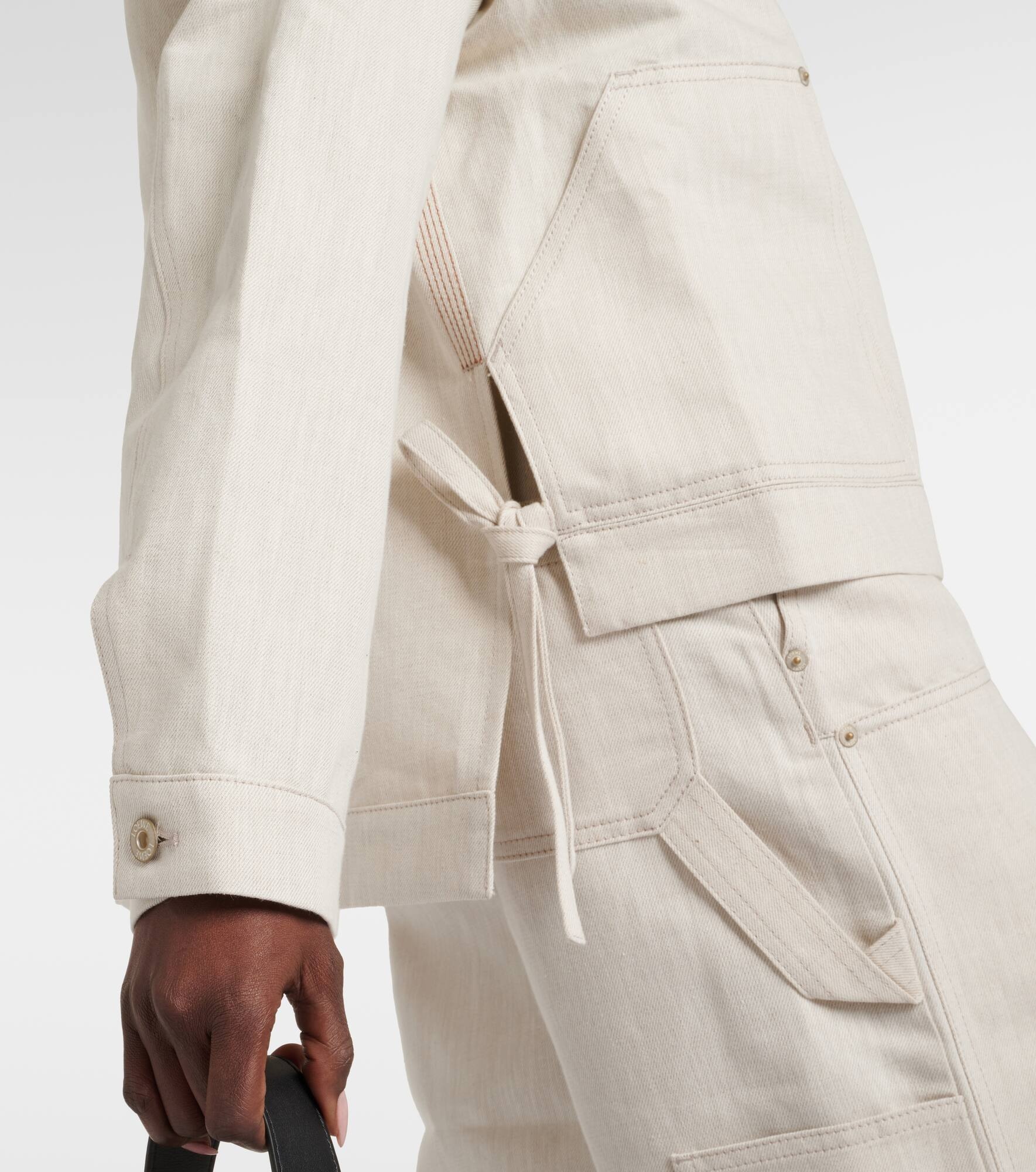 Cotton and linen jacket - 5