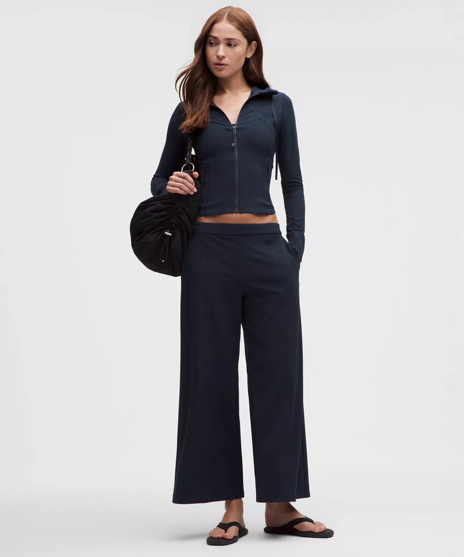 Daydrift Mid-Rise Cropped Wide-Leg Trouser *Short - 1