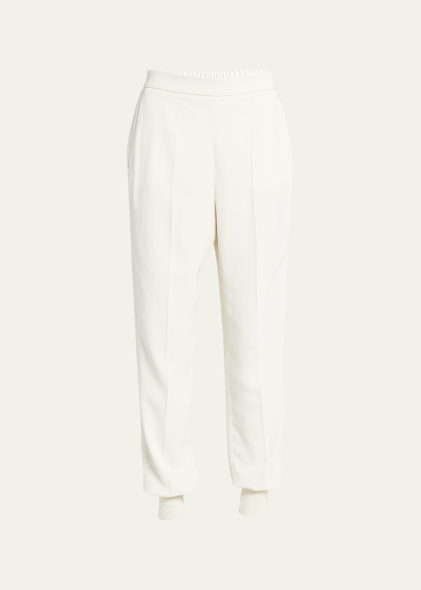 Iconic Pleated Joggers - 1
