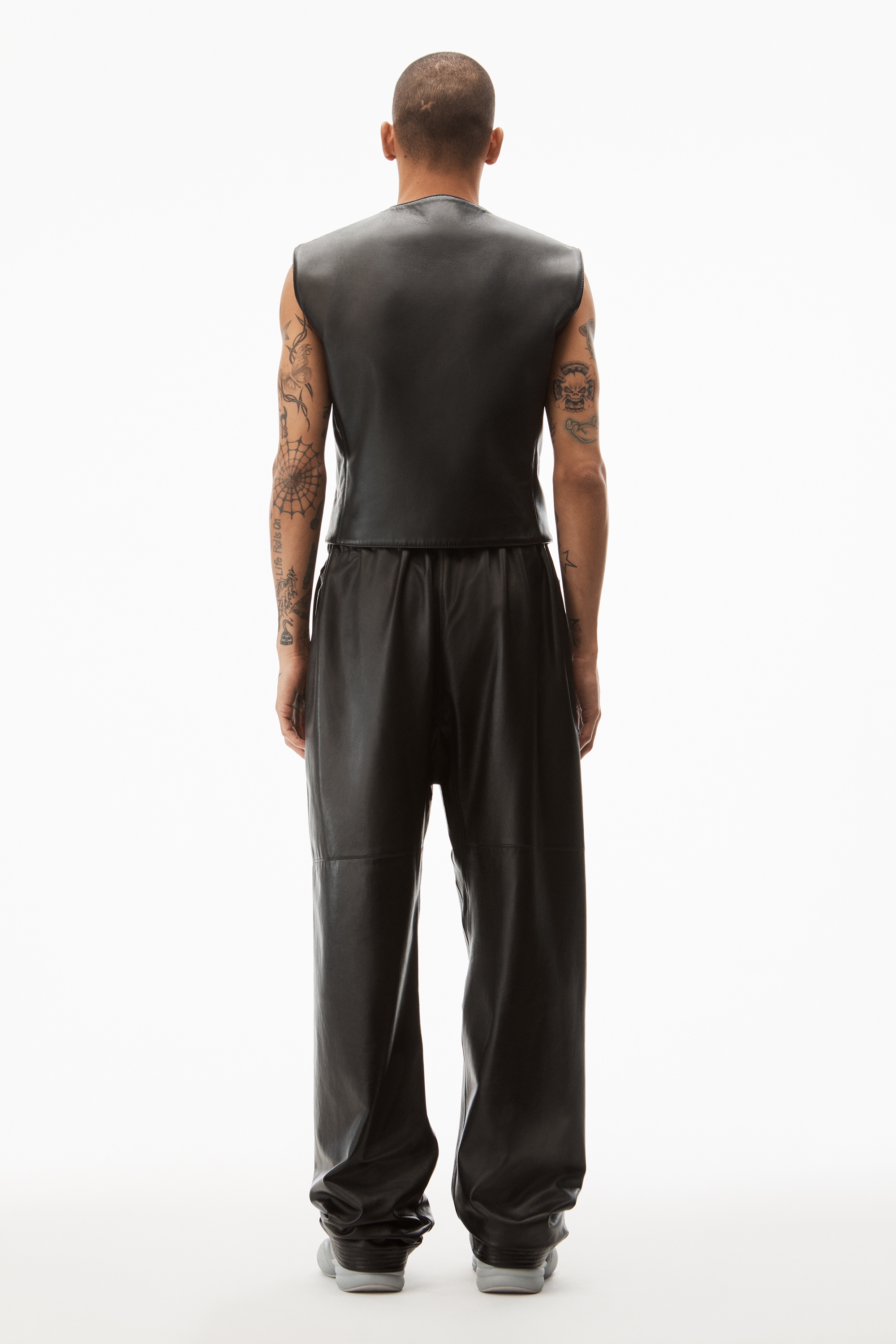 KARATE PANT IN LAMBSKIN - 5