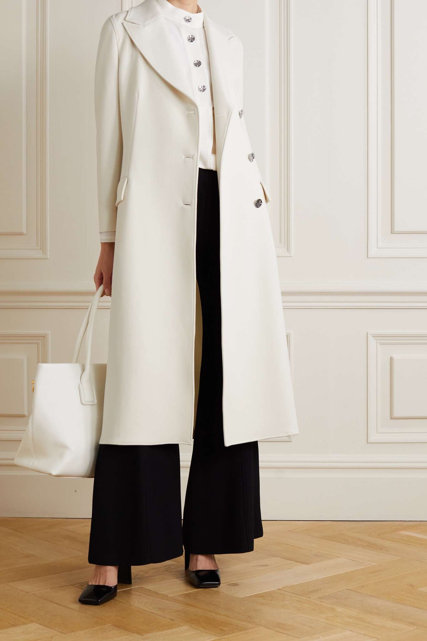 Stretch-crepe coat - 2