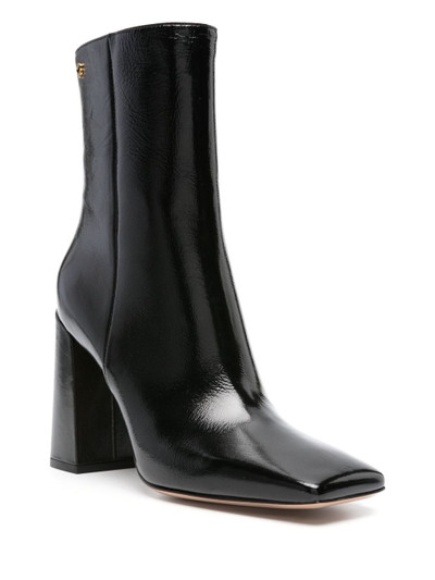 Gianvito Rossi Christina 95mm leather ankle boots outlook