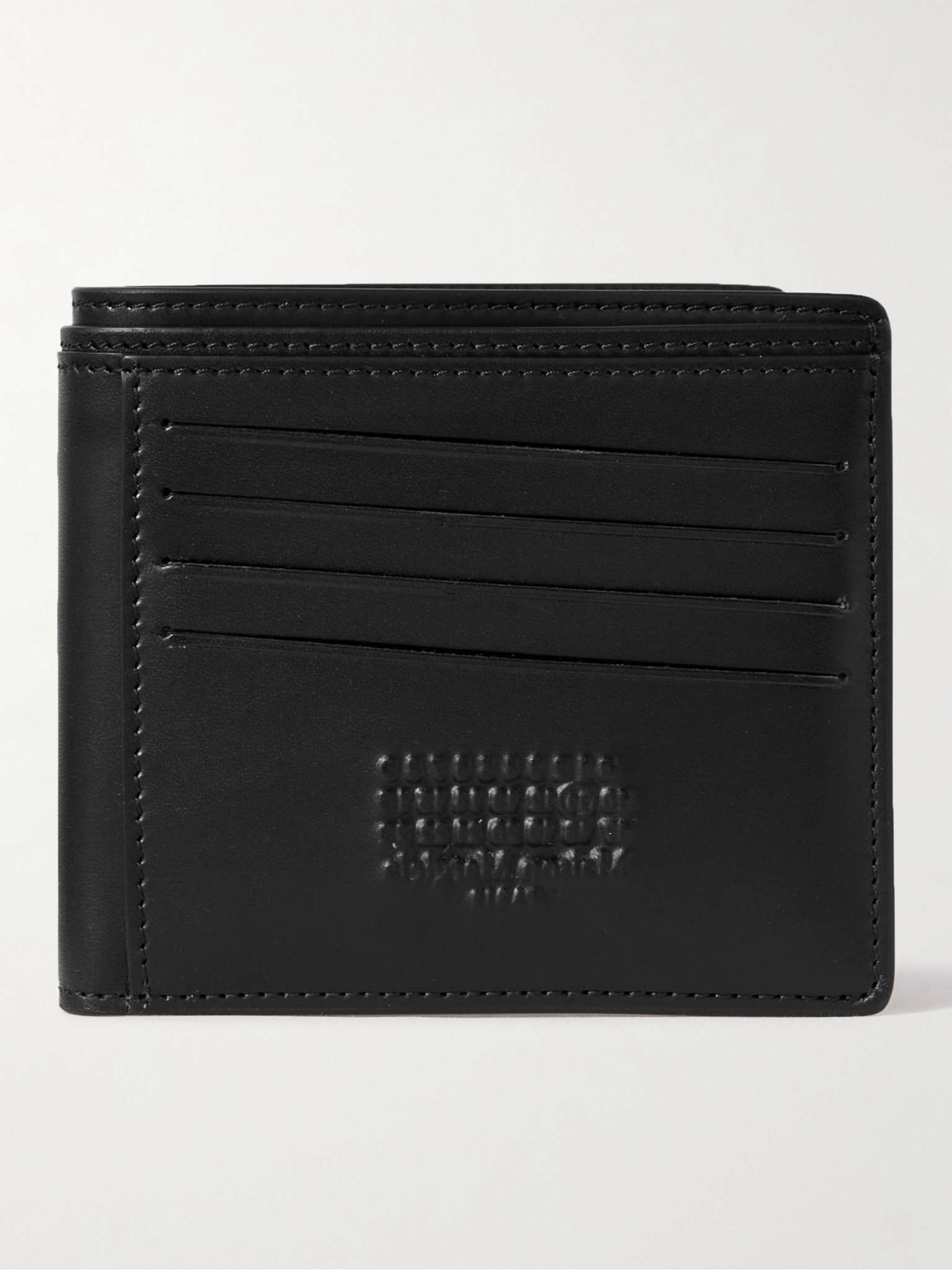 Logo-Debossed Leather Billfold Wallet - 1