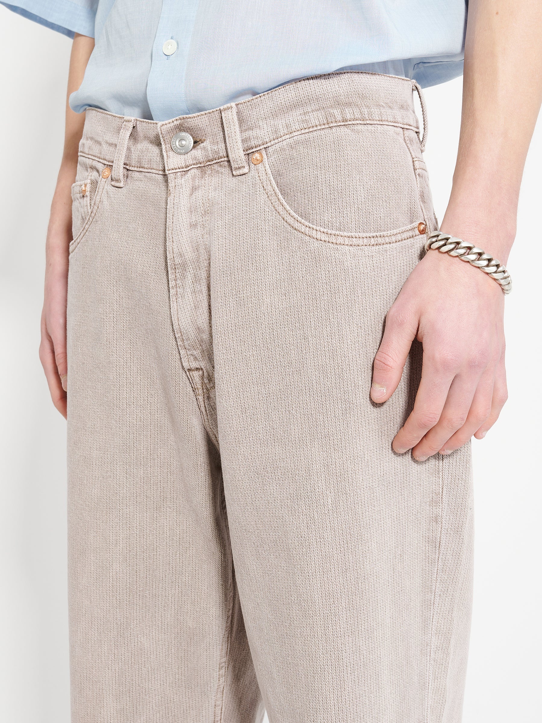 Our Legacy OUR LEGACY THIRD CUT PINK CAST CHAIN TWILL