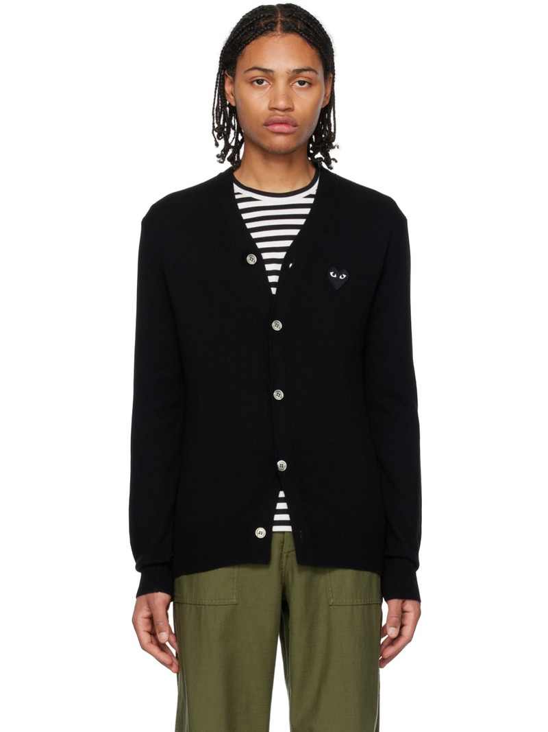 Black Heart Cardigan - 1