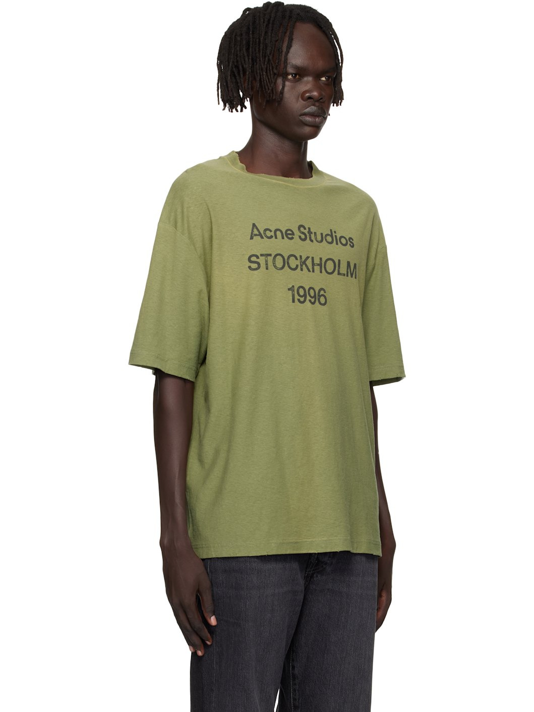 Green Logo Relaxed Fit T-shirt - 2