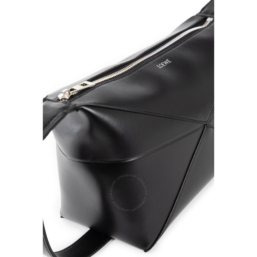 Loewe Puzzle Fold Wash Bag - Black - 3