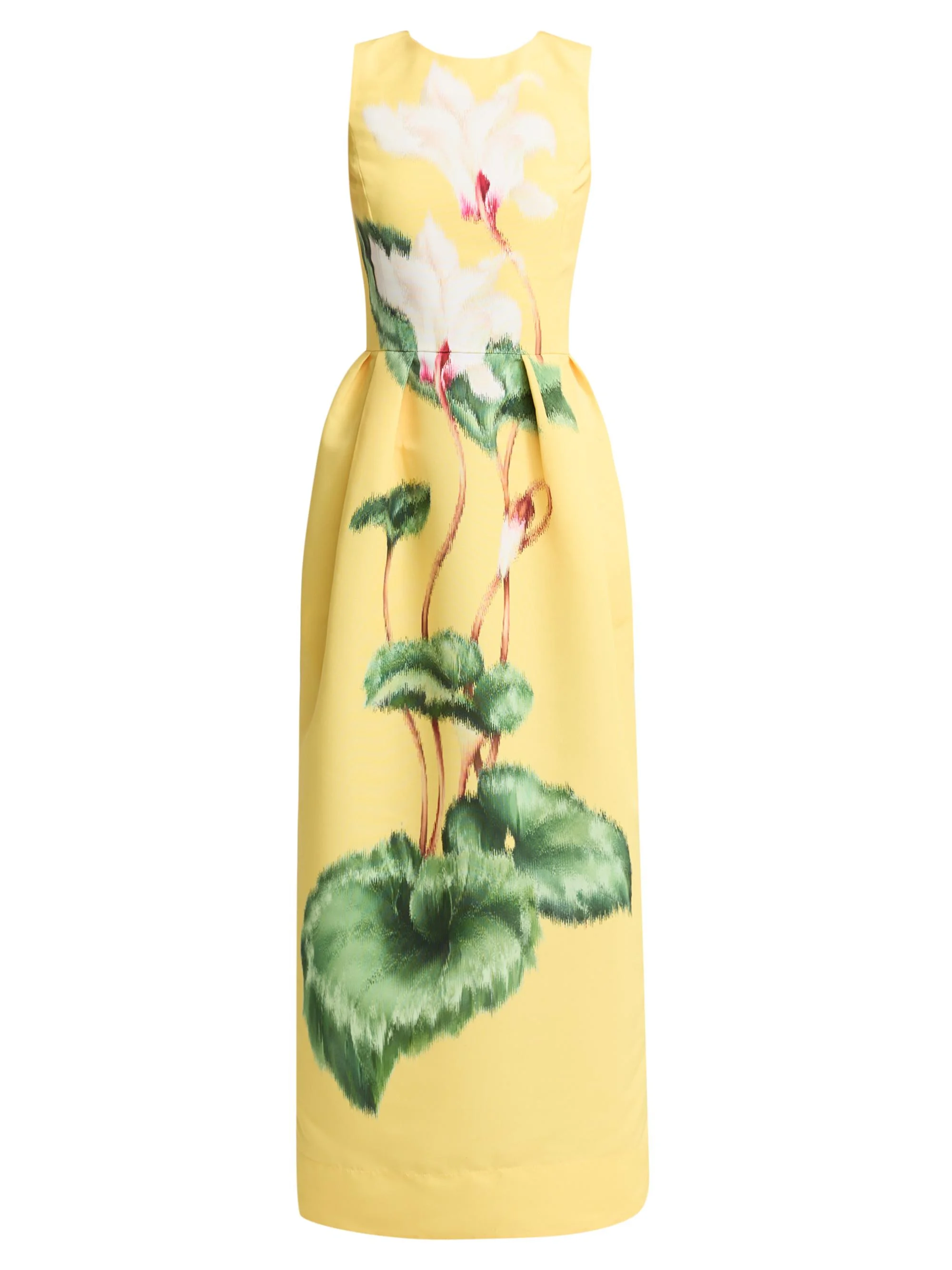 Women's Cyclamen Faille Cocktail Dress - White Butter - 1