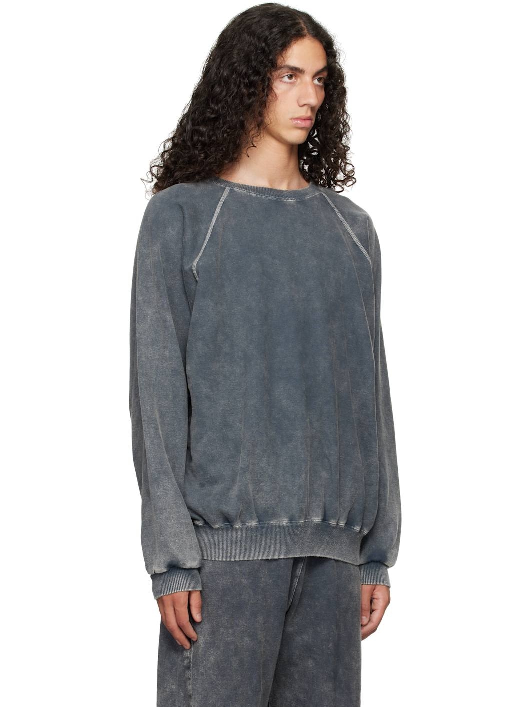 Gray Shabby Sweatshirt - 2
