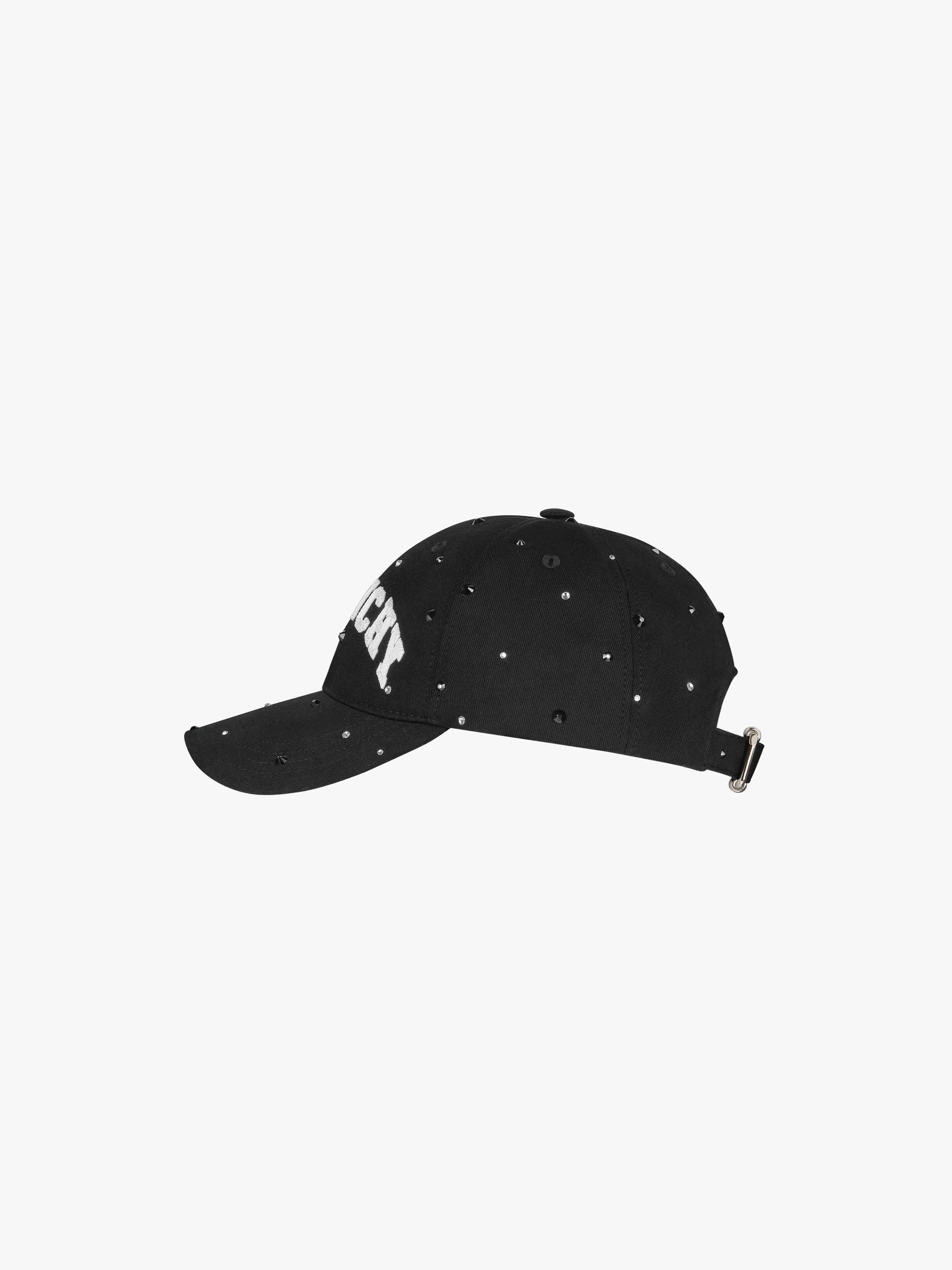 GIVENCHY EMBROIDERED CAP WITH STUDS - 4