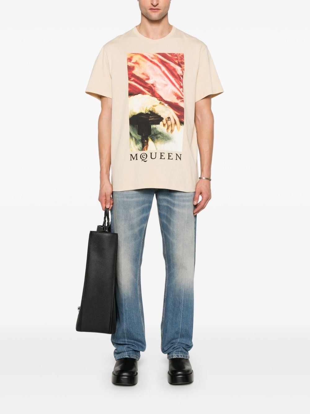 painting-print T-shirt - 2