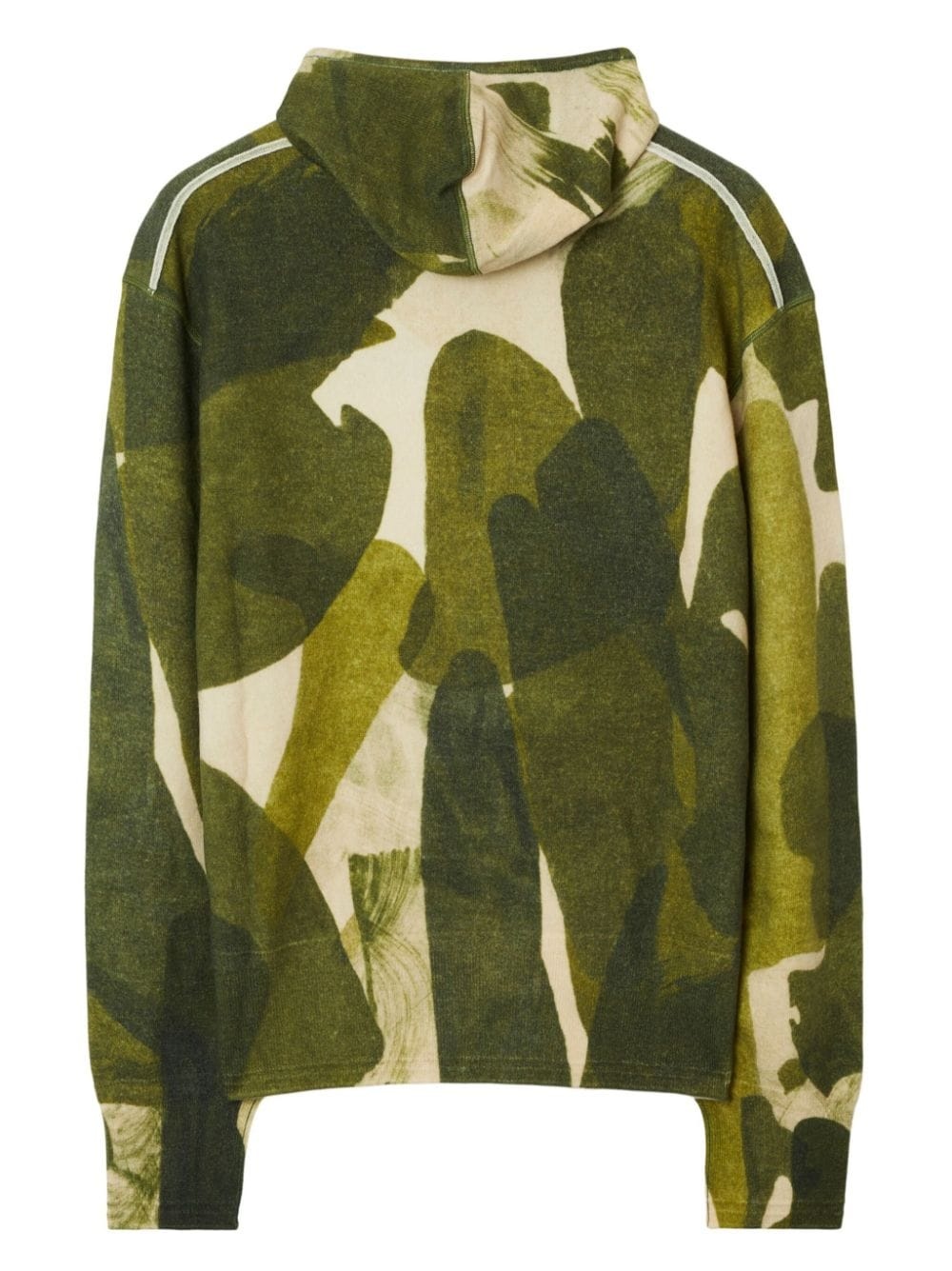 camouflage-print half-zip hoodie - 2