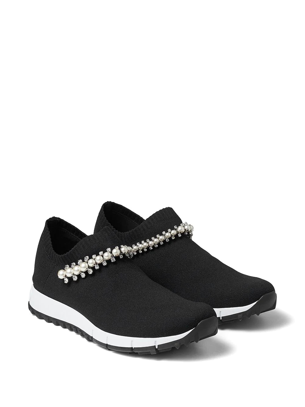 Verona knit embellished sneakers - 2