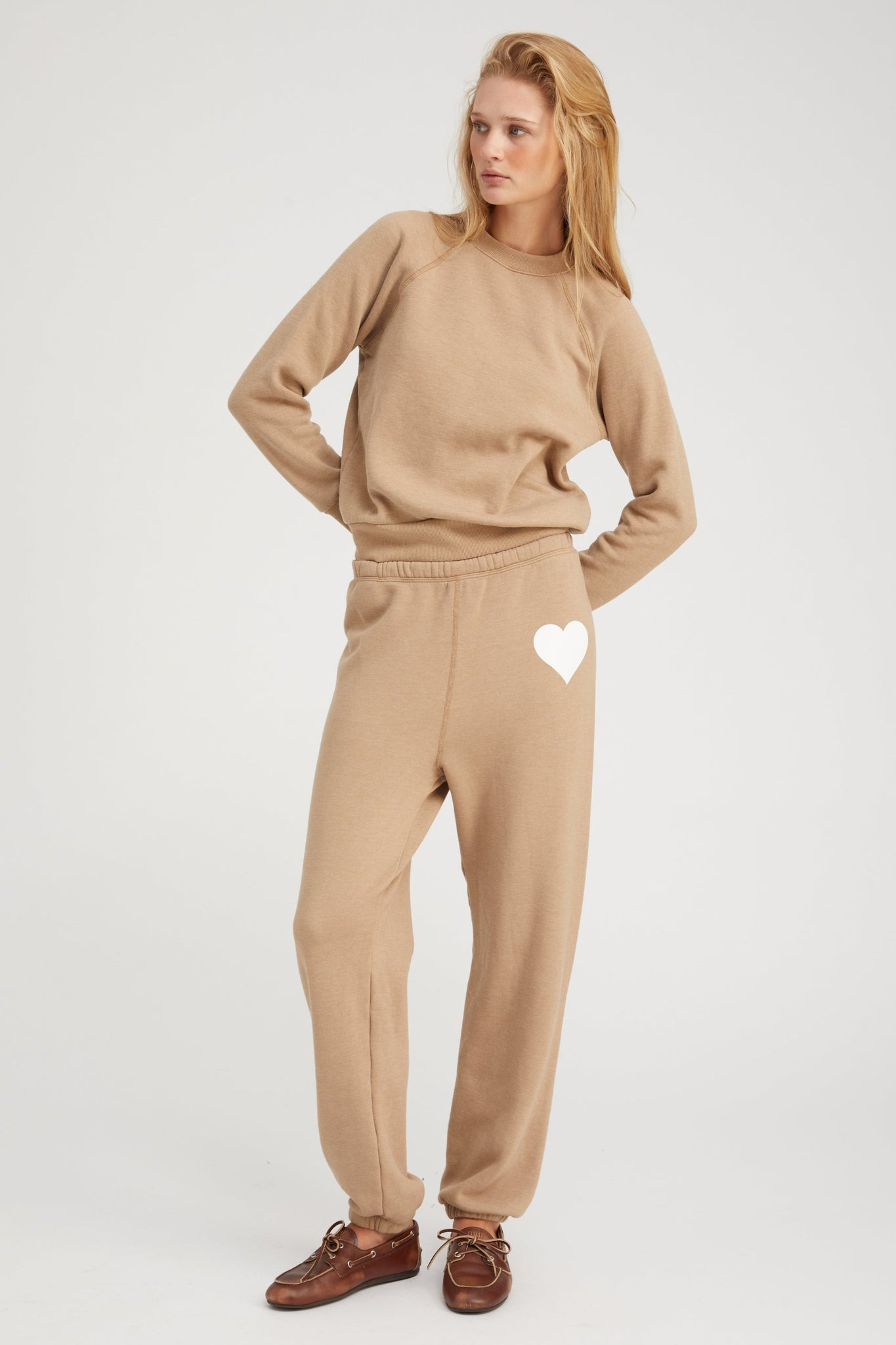 LATTE HEART SWEATPANTS - 3