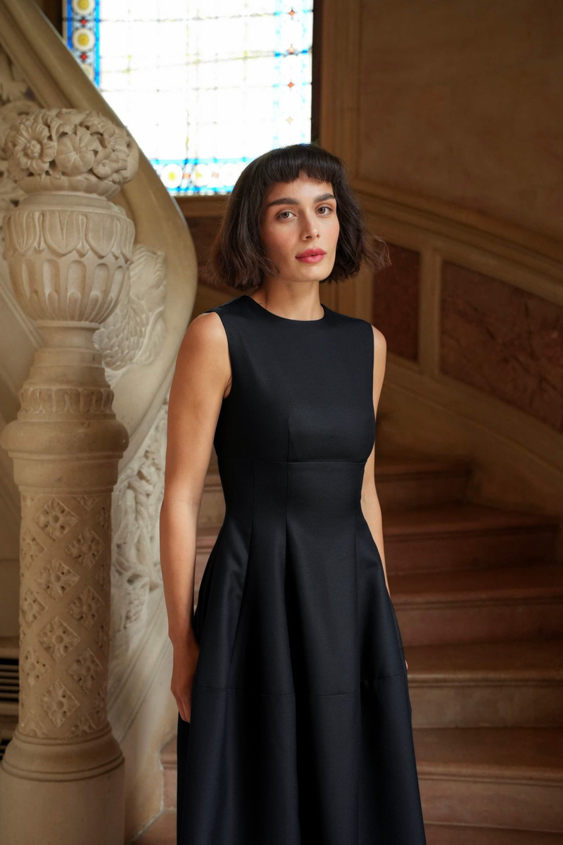 Mirienne Acetate Wool Dress 7