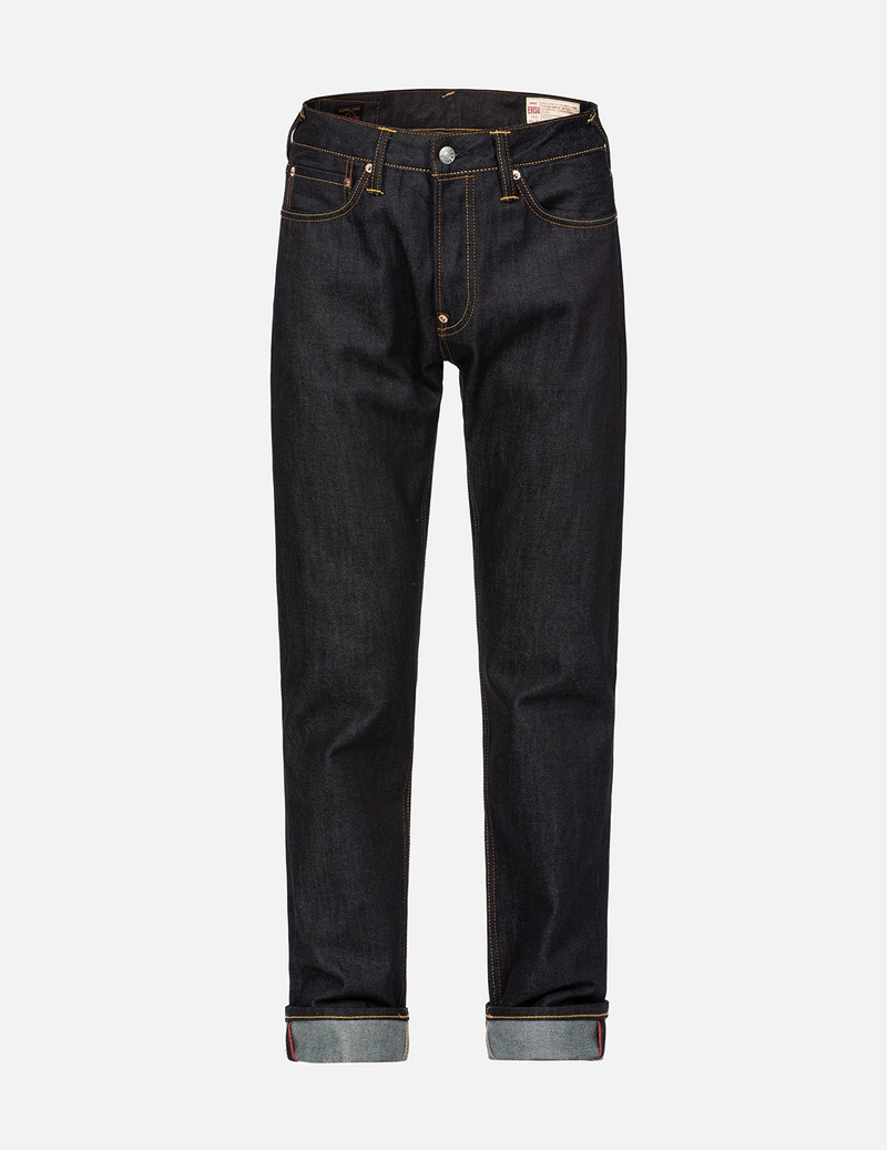 SEAGULL PRINT CARROT FIT DENIM JEANS #2027 15