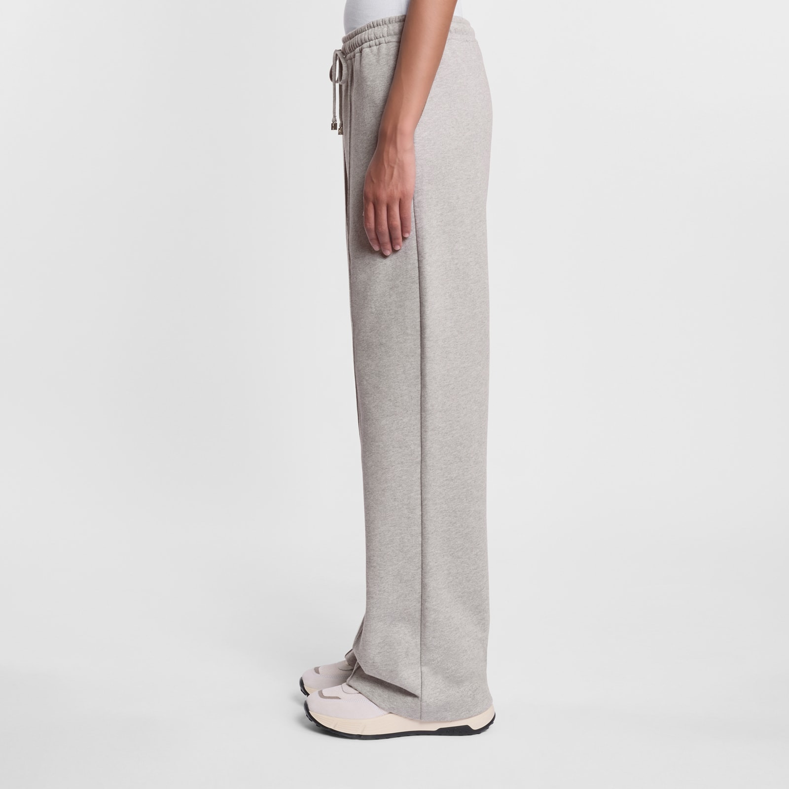 Pants in cotton and cashmere - 5