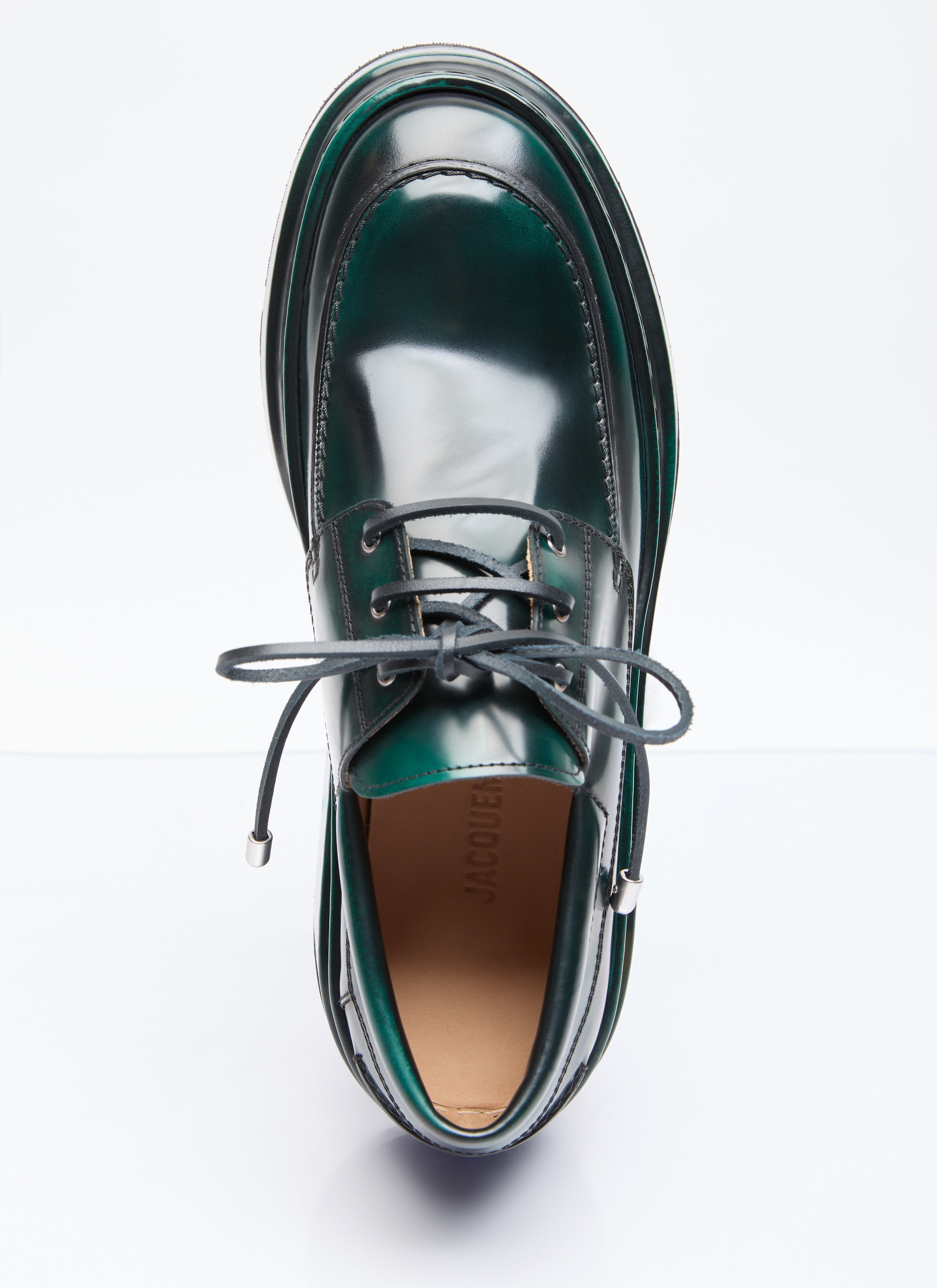 JACQUEMUS Les Bateau Pavane Lace-Up Shoes | lncc | REVERSIBLE