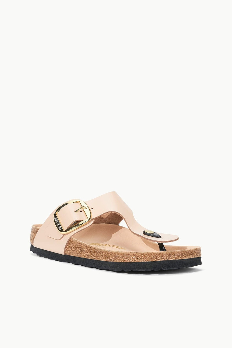 BIRKENSTOCK GIZEH BIG BUCKLE SANDAL | HIGH SHINE NEW BEIGE 4