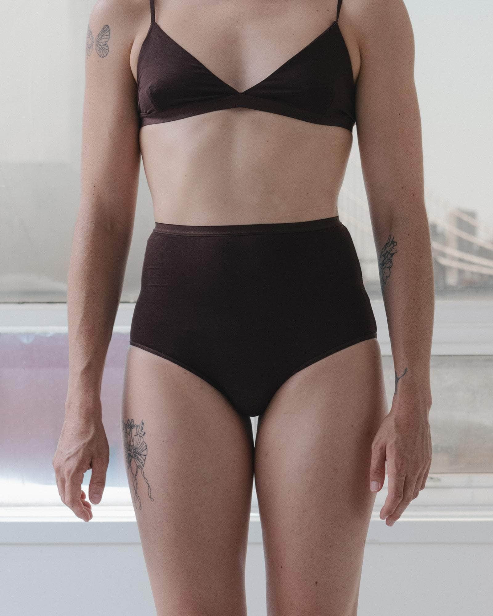Highwaist Bell Pants - Bamboo Lyocell - 1