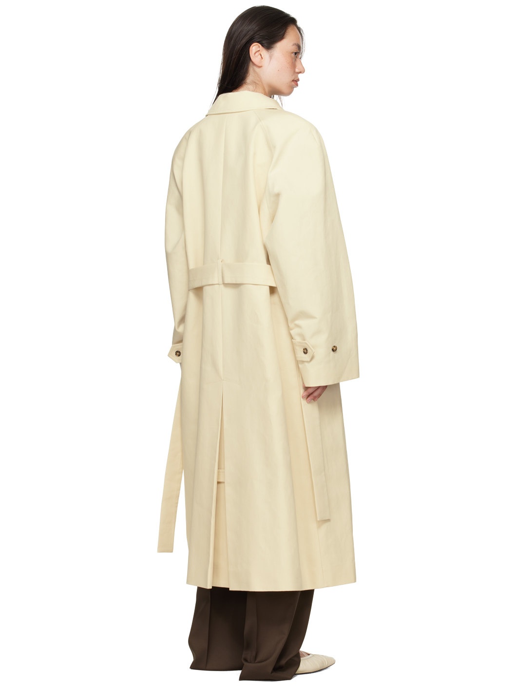 Off-White Kamina Trench Coat - 3