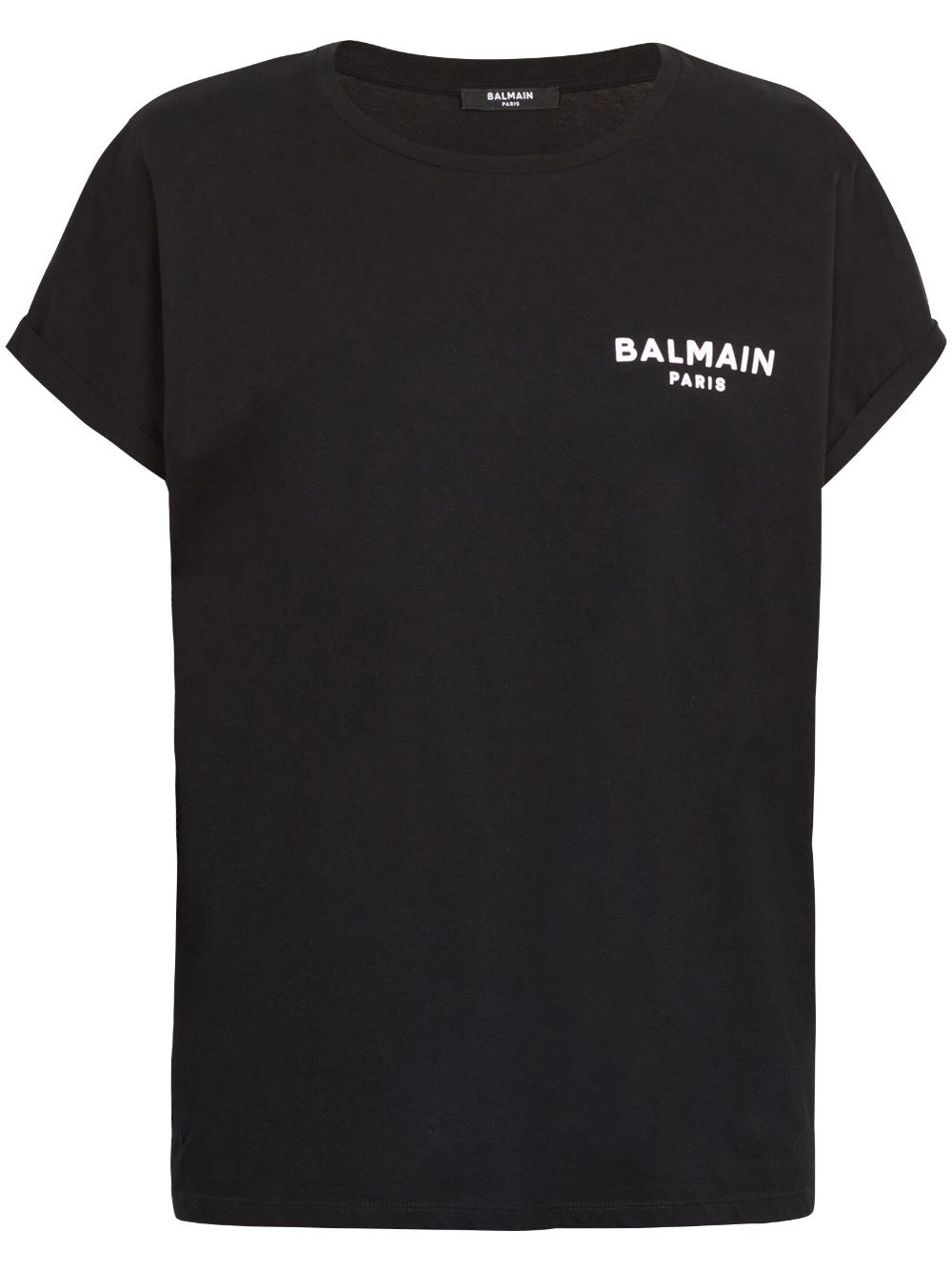 logo-print cotton T-shirt - 1