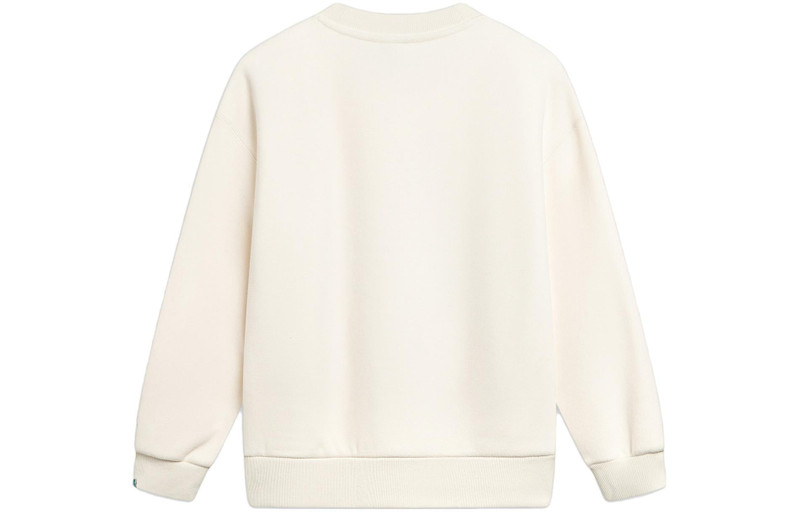 Li-Ning (WMNS) Li-Ning x Disney Monster University Warm Fleece Sweatershirt 'Beige' AWDT812-2 outlook