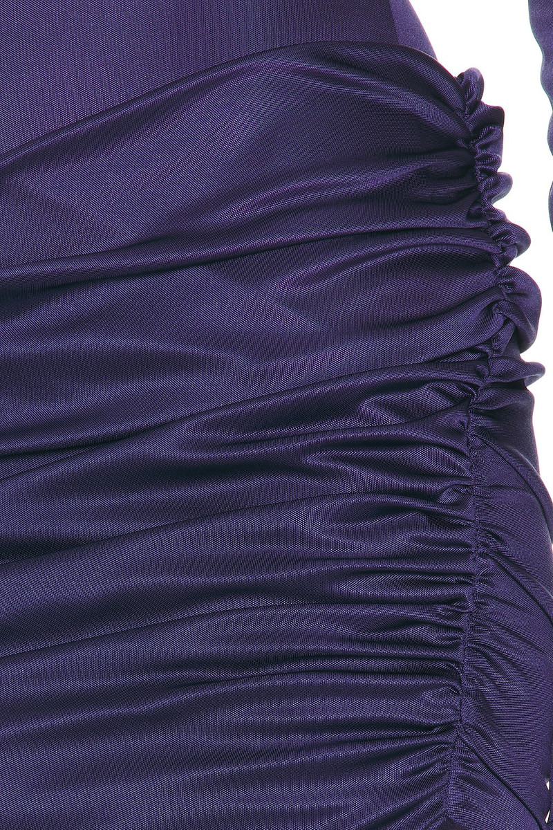 THE ANDAMANE Wendell Panel Detail Mini Skirt outlook