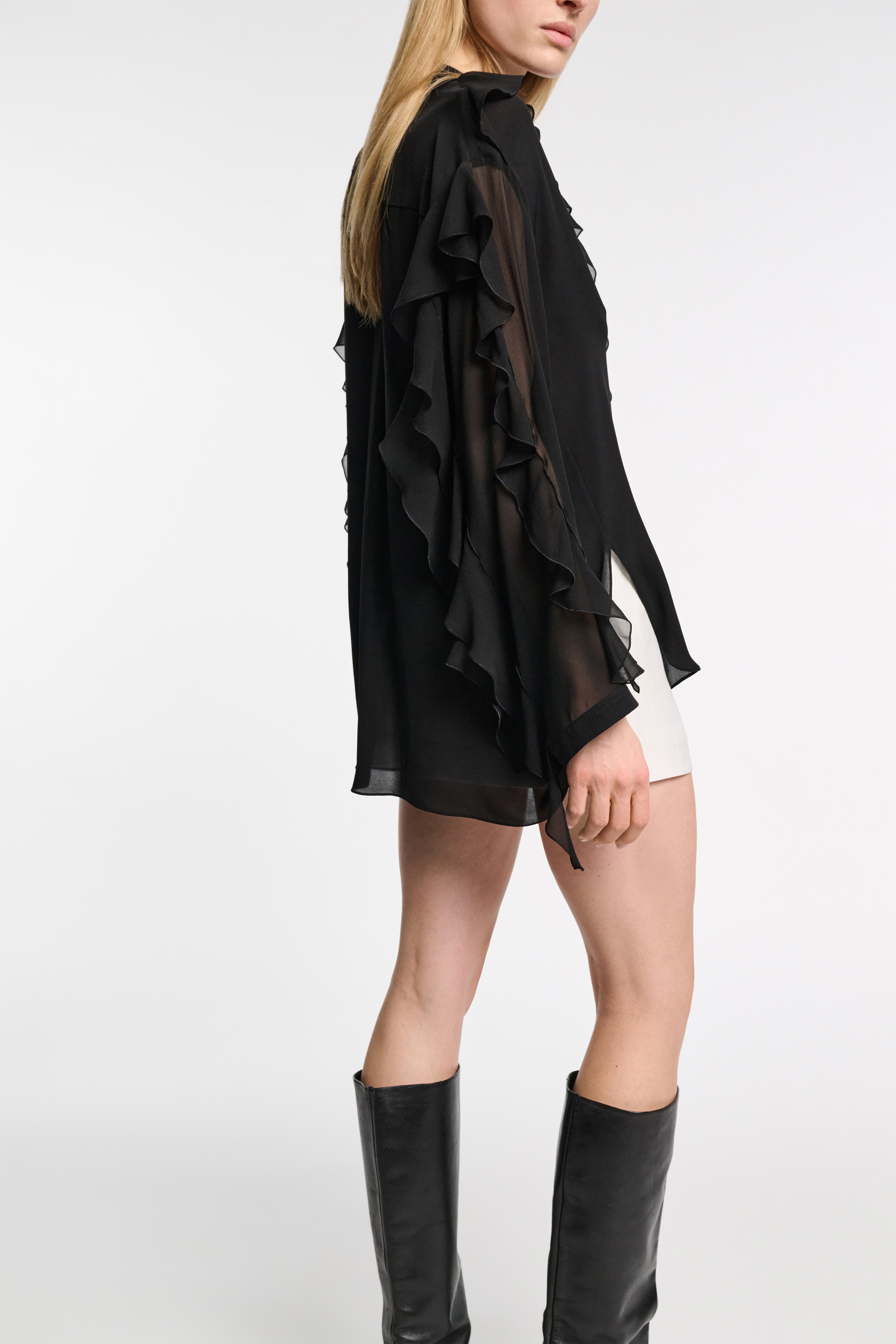 SHEER TWIST I blouse - 3