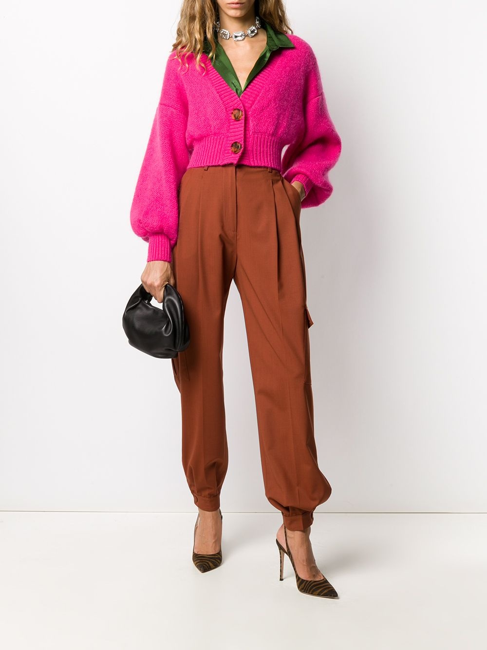 fitted cuffs tailored trousers - 2