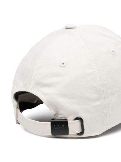 Y-3 logo-print baseball hat outlook